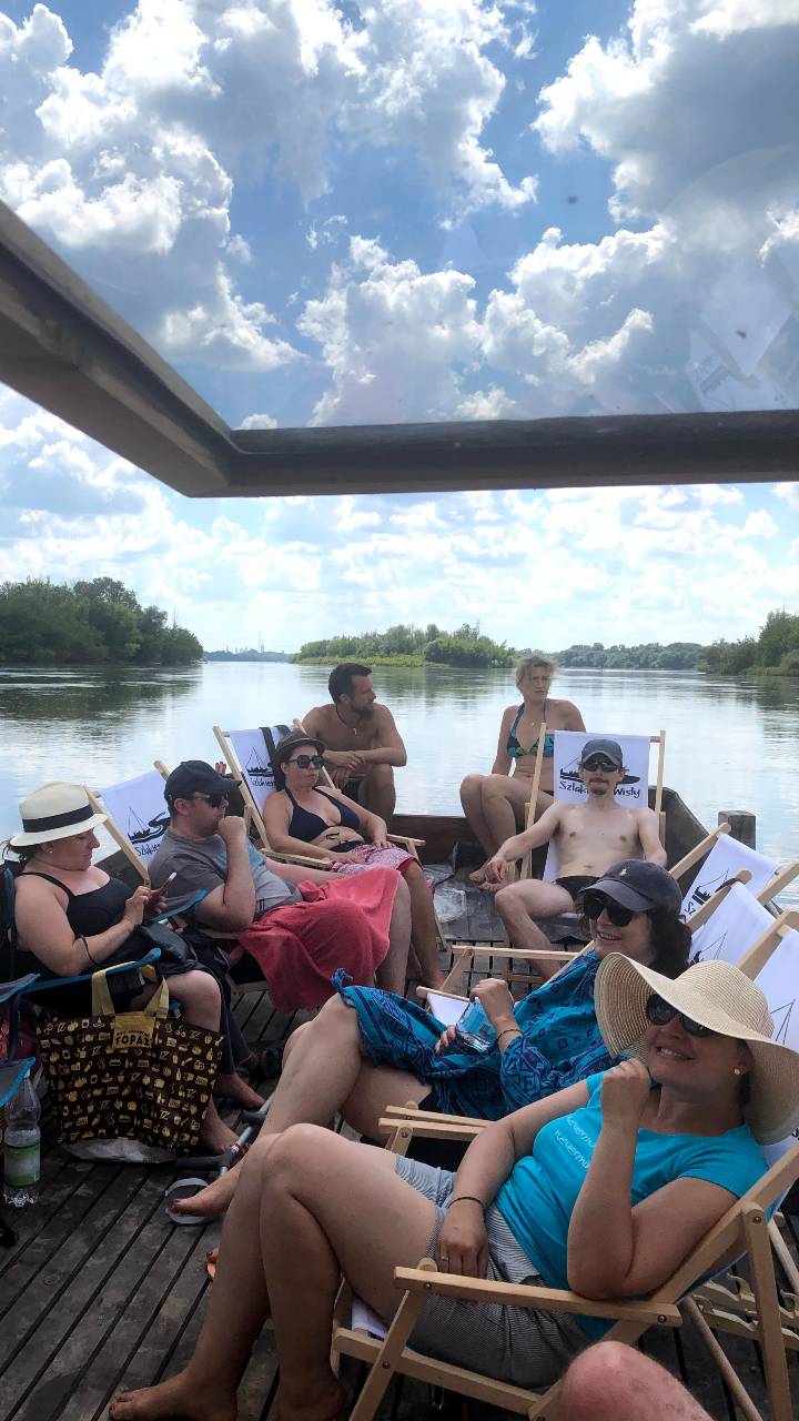 We participate in the Vistula Festival, where we organize sightseeing cruises. We promote the Vistula as a place for active and meaningful recreation.